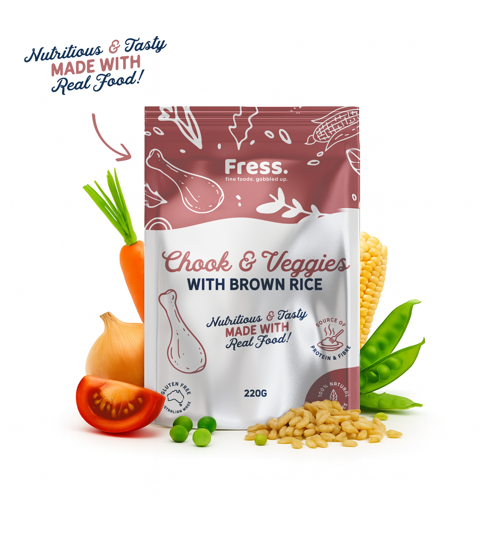 Fress - Chook & Veggies with Brown Rice