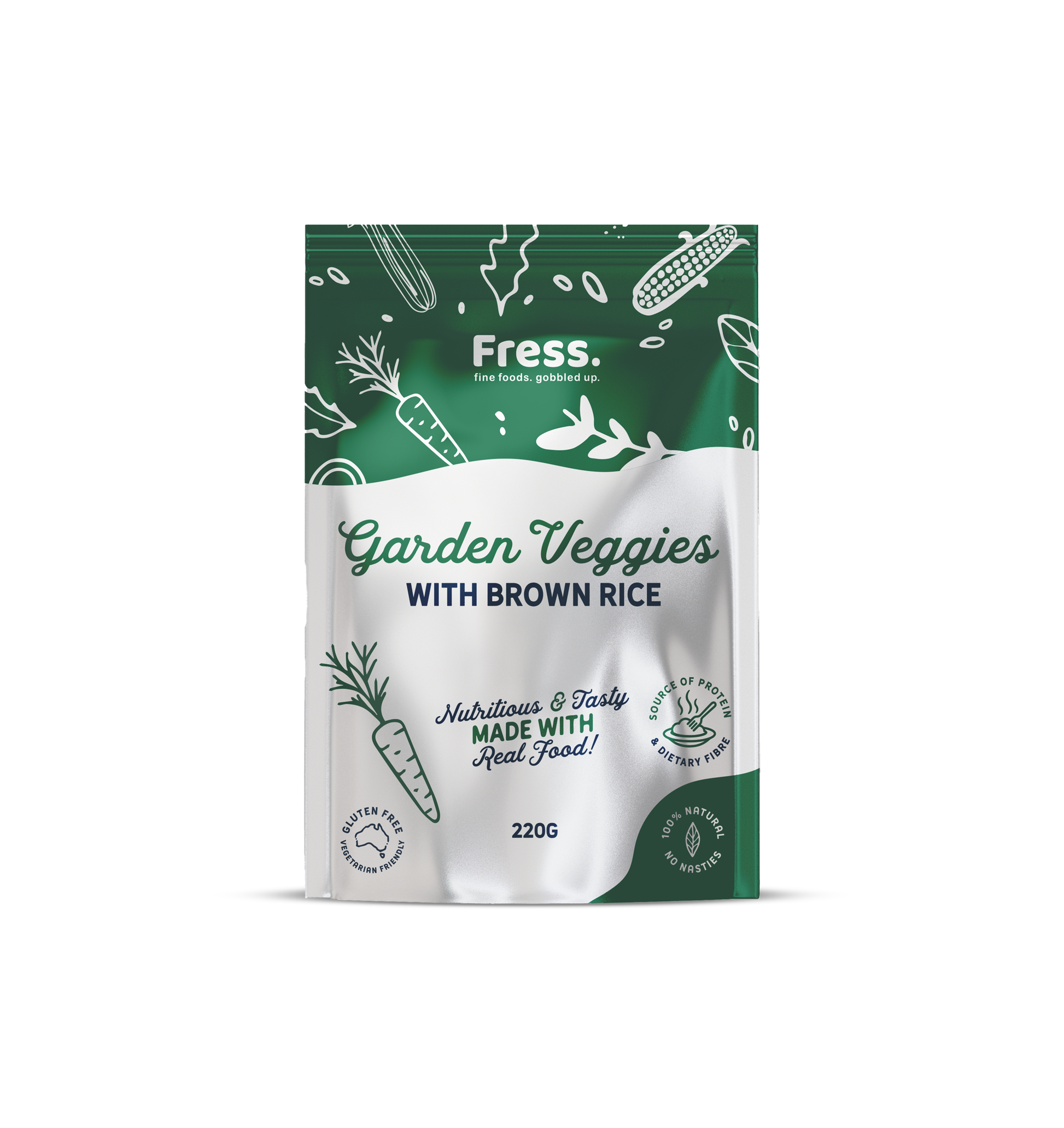 Fress - Garden Veggies with Brown Rice